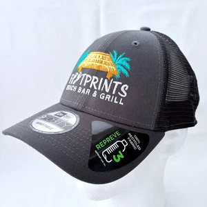 Footprints Beach Bar & Grill Nassau Bahamas Trucker Snapback Baseball Cap Mütze - Bild 1 von 8