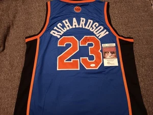 Camiseta firmada por Quentin Richardson con certificado de autenticidad de los New York Knicks - Imagen 1 de 3