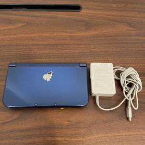 4129 Nintendo New 3DS LL Blue Good Condition - Picture 1 of 16