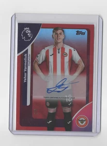 Topps Premier League 2025/26 Brentford Yehor Yarmoliuk refractor rojo 2/5 - Imagen 1 de 3