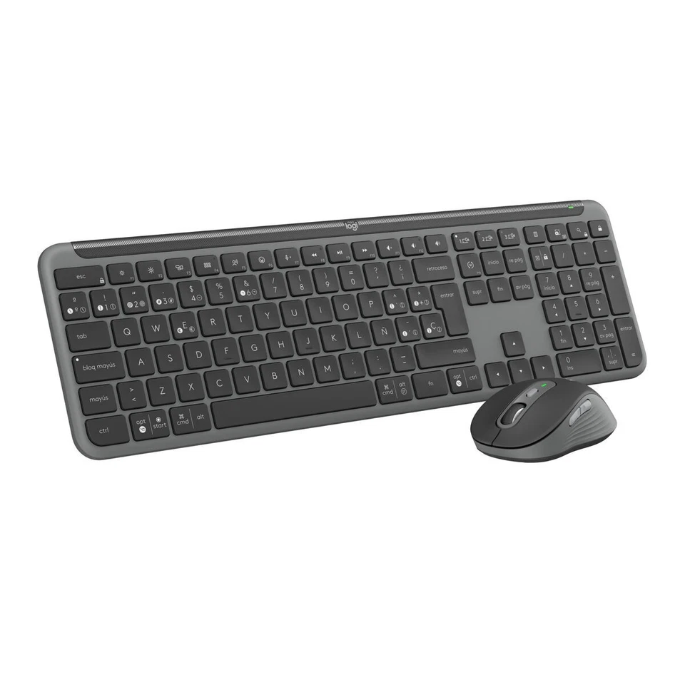 Teclado y Ratón Logitech MK950 Grafito Español QWERTY - Imagen 1 de 1