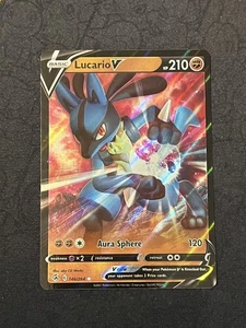 Lucario V Ultra Rare SWSH08: Fusion Strike 146/264 - Picture 1 of 2