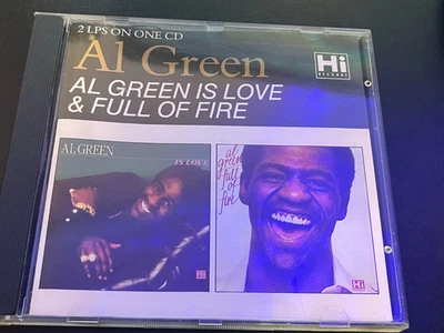 Al Green - Al Green Is Love & Full Of Fire CD, Soul, Funk, Hi Records - Image 1 of 2