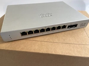Cisco Meraki MS120-8-HW Network Switch 8 Port - Zdjęcie 1 z 4