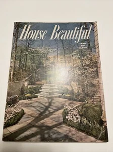 House Beautiful magazine April 1950 Mid Century Modern - Picture 1 of 6