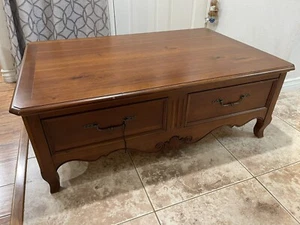 Coffee Table ~ Cocktail Table ~ Maison Lasalle Coffee Table by Ethan Allen - Picture 1 of 8