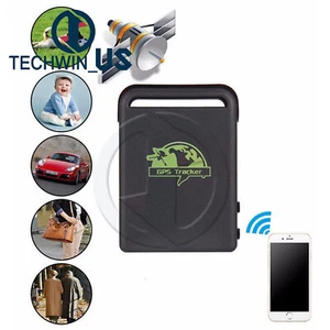 TK102B GPS GSM GPRS Car Van Tracker Vehicle Tracking Locator Anti-Theft Alarm - Picture 1 of 12