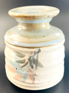 Signed Connie Pike - Canada - Small Glazed Ceramic Pottery VASE - Circa 1970 - Picture 1 of 6
