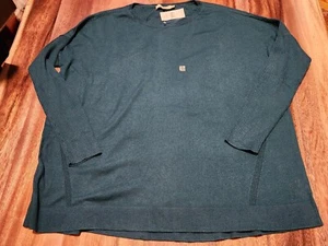 Ann Taylor Loft Womens Green Crewneck Sweater Large NWT - Picture 1 of 6