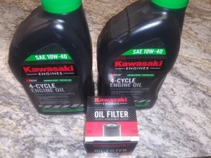 Badboy Mower OEM Kawasaki Oil Change Kit Fits the FX Engine Rebel, Rogue - Picture 1 of 1
