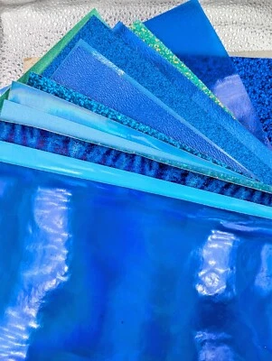 WHOLESALE LOT Bulk Faux Leather Sheets, Crafting Fabric for Sewing, Glitter - Image 1 of 4