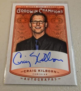 2019 Upper Deck Goodwin Champions #A-CK Craig Kilborn Autographs Auto - Bild 1 von 2