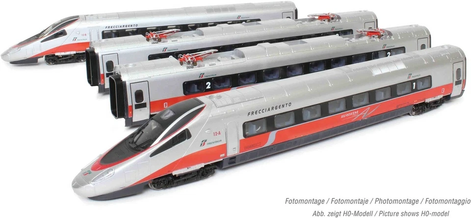Arnold Hn2473S Etr 610 Fs Trenitalia Livery “Av Frecciargento Dcc Sound Scale N - Image 1 of 1