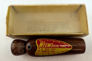 Vintage Weems Wild Call Modello Doppio Tono Bocca Gioco Chiamata e Scatola Istruzioni - Foto 1 di 5
