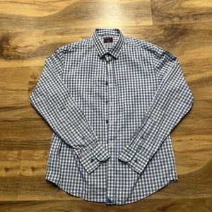 Camisa UNTUCKit Para Hombre Grande A Cuadros Sin Arrugas Abotonada 34527 Cuadros Reg - Imagen 1 de 7