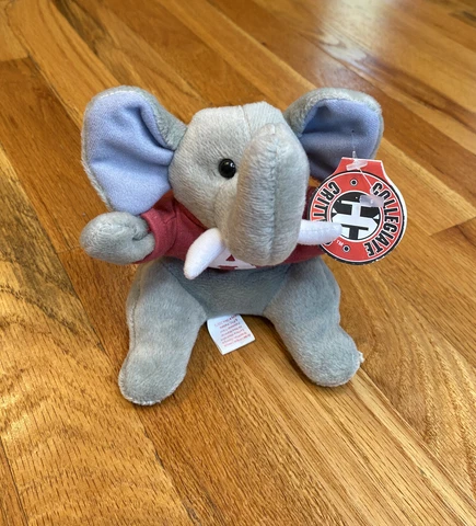 University Of Alabama Crimson Tide Collegiate Critters BIG AL Beanie Plush 1998 Cover
