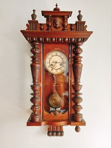 Antique GUSTAV BECKER  Wall Clock. GB P35.