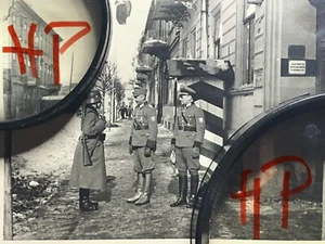 RAREGernan Foto ww2 Piotrkow 181 Polizei Batalion Poland Polen Photo album Lodz - Picture 1 of 2