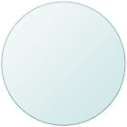 Tidyard 27.6 inches 0.3" Tempered Glass Table  Round for Dining Tables N0G0