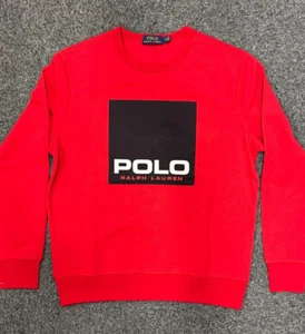 Polo Ralph Lauren Sweatshirt mit großem Logo rot - Bild 1 von 8