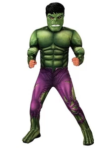 Avengers - Hulk Kostüm für Kinder - Der grüne Marvel-Superheld mit jeder Menge - Bild 1 von 1