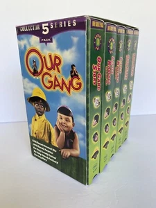 Collector Series 5 Pack Our Gang Little Rascals VHS 1999 Color & Black N White - Picture 1 of 4