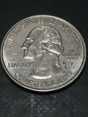 2005~P OREGON STATE QUARTER ~ DOUBLED DIE REVERSE (DDR~012, WDDR~011) - Image 1 of 4