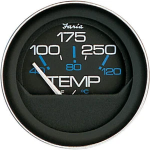 Faria 13004 Coral Water Temp Gauge GP9461 100-250°F - Picture 1 of 1