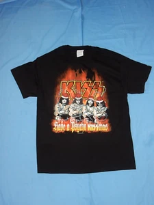 T-Shirt Kiss Christmas Have A Psycho Kissmas schwarz Large Top Zustand - Bild 1 von 6