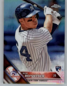 2016 Topps Chrome Refractors #24 Rob Refsnyder (ref 153851) - Picture 1 of 2