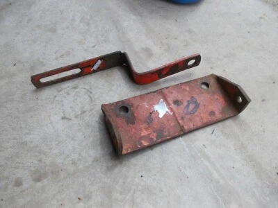 Allis Chalmers WD Tractor AC generator brackets brace & tension - Image 1 of 4