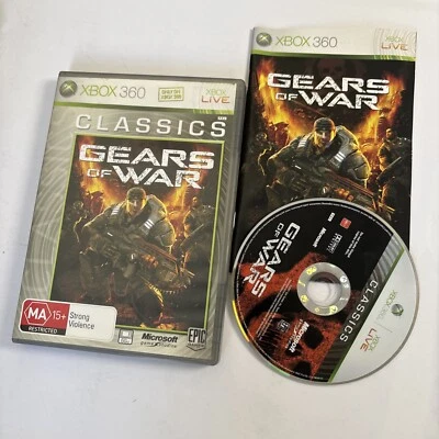 Gears of War (Microsoft Xbox 360, 2006) Manual PAL - Image 1 of 4