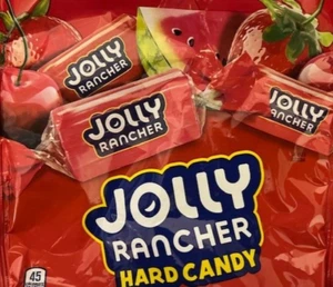 Jolly Rancher "AWESOME REDS " Flavored Hard Candy- BULK - 1/2 POUND BAG - Picture 1 of 3