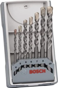 Bosch Professional Sette Pezzi Cyl-3 Punte Da Calcestruzzo, ?Argento Grigio - Foto 1 di 1