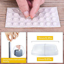 50/100pcs Drawer Rubber Bumpers Pads Clear Cabinet Door Dots Self Adhesive Feet