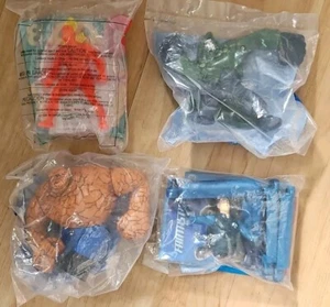 MARVEL HEROES MCDONALDS HAPPY FOOD JUGUETE ANTORCHA HUMANA DR DOOM THING FANTÁSTICO 4 L26 - Imagen 1 de 2