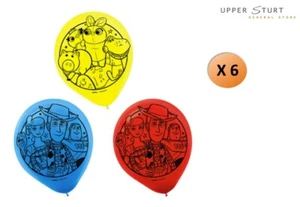 Toy Story 4 Latex Balloon 6 Pack Birthday Party Supplies FAST SHIPPING - Picture 1 of 1