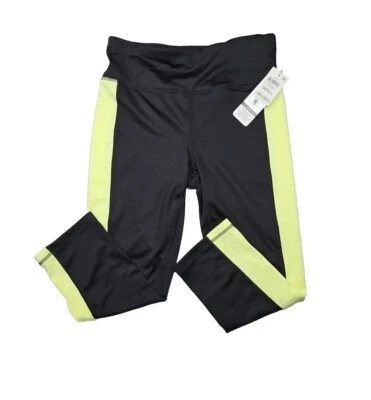 Ideology 女式黑色黑色黑色杠铃短打底裤 S 码 - 全新带标签 — 第 1/4 张图片