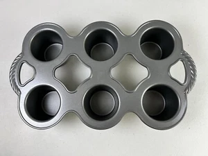 NORDIC WARE Popover Pan 6 Cavity - 5 Cups 1.2 Liter Made in USA EUC - Picture 1 of 8