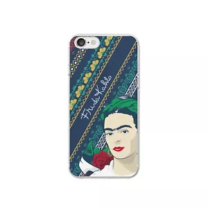 Funda oficial de teléfono Friday Kahlo con flor azul para Samsung S8 Note8 S9 S9Plus - Imagen 1 de 4