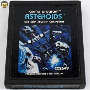 Asteroids Atari 2600 Game Cartridge Original Label NTSC C - Picture 1 of 7