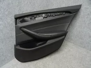 Door panel BMW G30 G31 rear right leather door panel Nappa Black - Picture 1 of 6