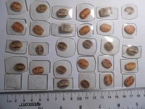 LOT of 30 pcs GLASS WATCH CRYSTALS ART CRAFTS or REPAIRS Lot# 157 - Afbeelding 1 van 6
