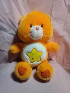 Care Bears Vintage 2003 Laugh a Lot Orange Stuffed 8 Inch Plush - Picture 1 of 4