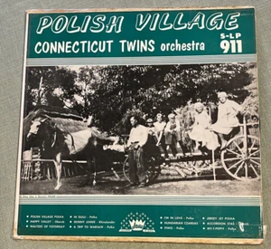 Connecticut Twins Orchestra-Polish Village S-LP-911 Vinyl 12'' Vintage -- 7732 - Picture 1 of 7