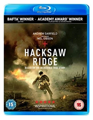 Hacksaw Ridge Blu Ray [Blu-ray] [2019] - DVD  8TVG The Cheap Fast Free Post - Image 1 of 2