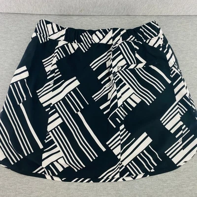 Slazenger Athleisure Pantalón Corto Atlético Negro Blanco Golf Tenis Pickleball Mujeres S Foto 1 de 4