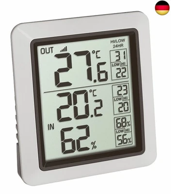 TFA Dostmann INFO Funk-Thermometer inkl. Außensender, 30.3065.02, zur  - Bild 1 von 2
