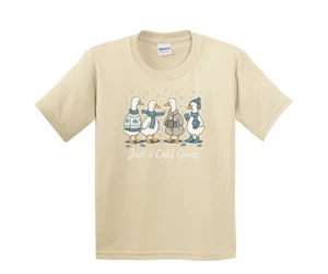 Camiseta Unisex Manga Corta Gildan Personalizada S-2XL-Navidad-Porche Ganso-Regalo - Imagen 1 de 7