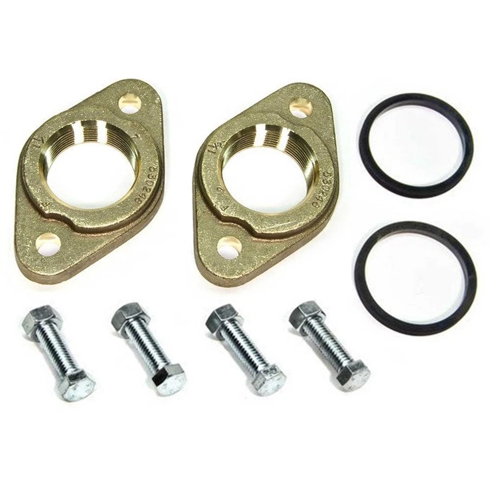 Grundfos 3/4" Bronze Pump Flange (Pair) - Image 1 of 1